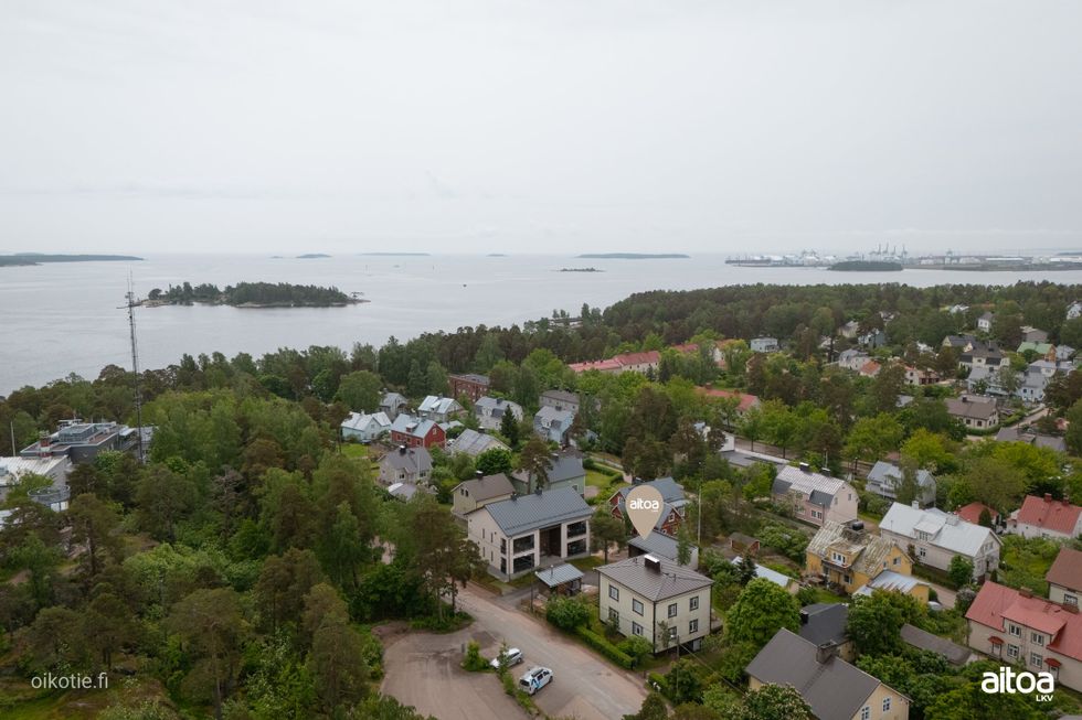 Idyllinen Katariinan kaupunginosa oli aiemmin nimeltään Puistola, joka kuvaa aluetta hyvin.