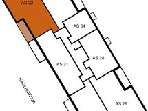 Asunto A32 sijaintikaavio