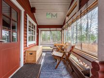 Lasitettu kuisti