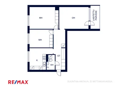Kerrostalo, 3h+k+kph+lasitettu parv., 81,5 m², Espoonlahti - View 2