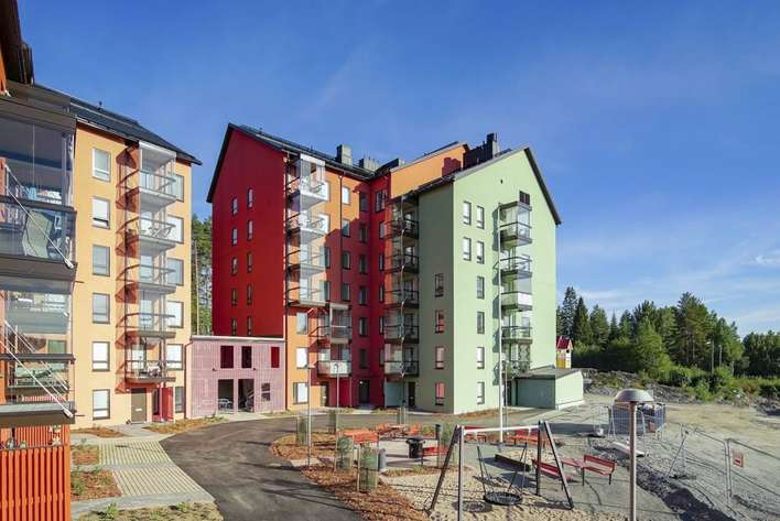 Kerrostalo, 3h+kt, 49 m², Palokka - Näkymä 3