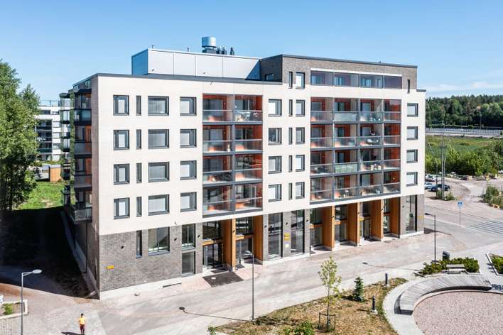 Kerrostalo, 2H+KT+S, 50 m², Henttaa
