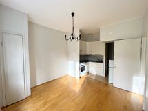 Olohuone ja avokeittiö