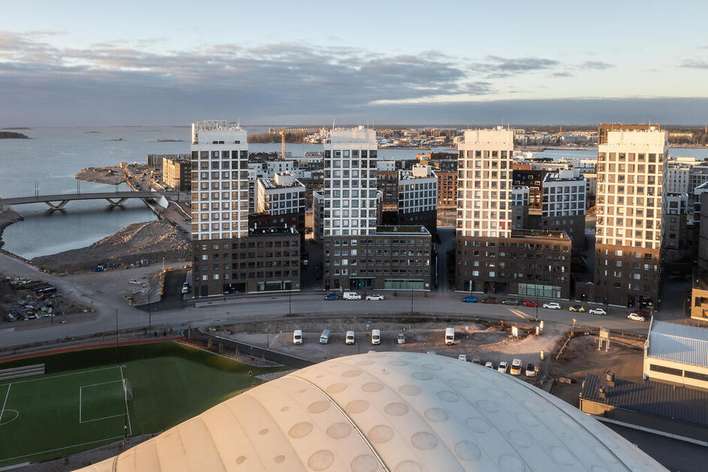 Kerrostalo, 3H+KT+S, 76 m², Jätkäsaari