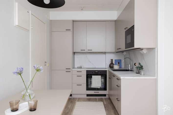 Kerrostalo, 2h, k, kph, s, lasitettu parveke, 42,5 m², Kekkola, Jyväskylä