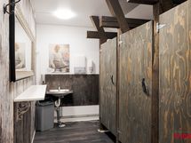 Ravintolan WC-tiloja