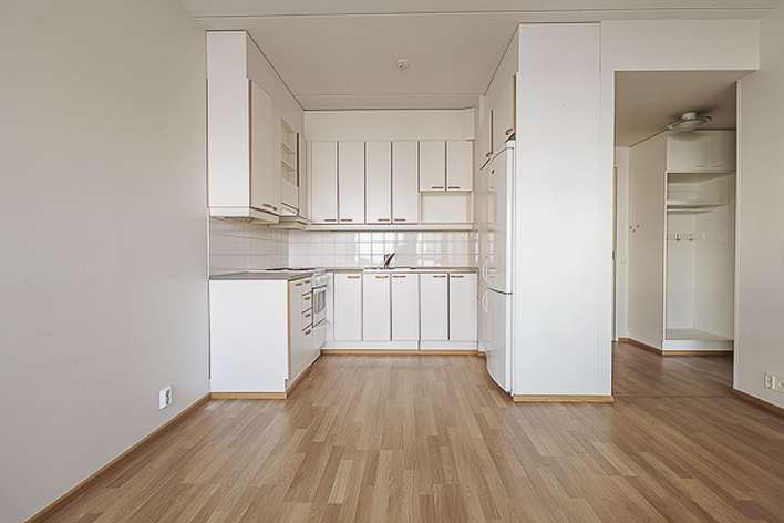 Kerrostalo, 2 h + kk + s + p, 44,5 m², Vanhatulli, Oulu