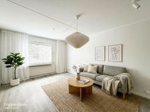 Tervetuloa aivan Iso Omenan läheisyyteen,  putkiremontoituun ja muuttovalmiiseen kaksioon.