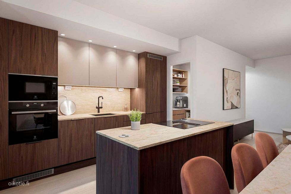 Kodit 68,5 m² | 3H+KT | Visualisointi