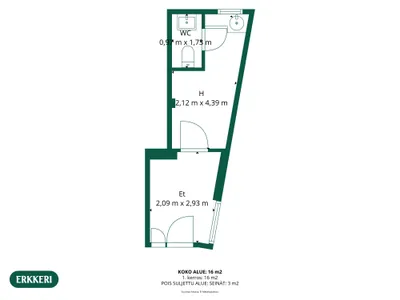 Toimitila, 26 m², Kallio - View 2