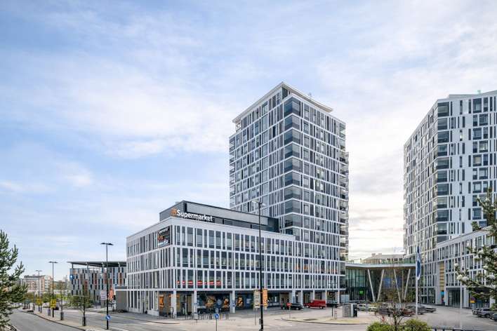 Kerrostalo, 1h,kt, parisänkyparvi, ranskalainen parveke, 24,5 m², Keskusta, Kuopio
