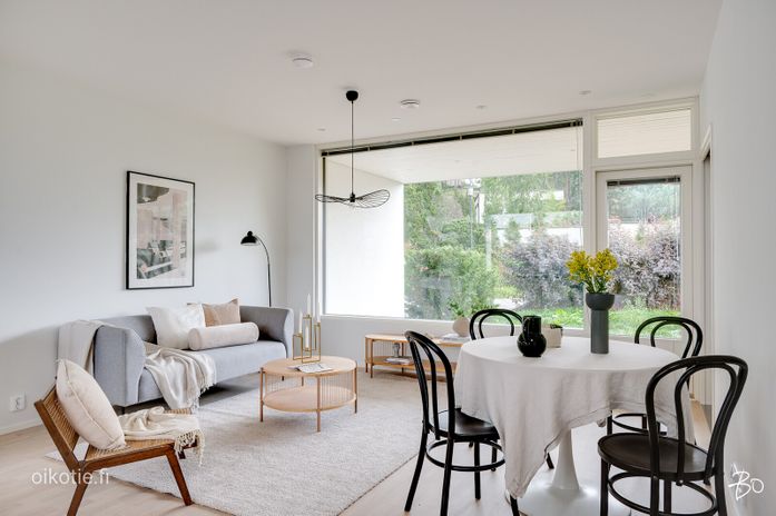 Rivitalo, 2h, k, kph, s, wc, et, terassi, var (yj 2h+avok+s+var), 57.5 m², Haarla, Turku