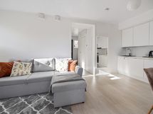 Olohuoneesta näkymä eteiseen päin