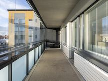Lasitettua parveketta