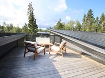 Kesäistä näkymää kattoterassilta