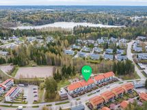 Ilmakuva itään Taasjärven suuntaan