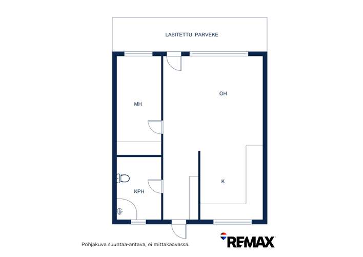Kerrostalo, 2h, k, kph, lasitettu parveke, 43 m², Matinkylä – pohled 2