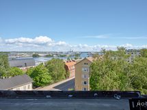 Näkymät saunan terassilta