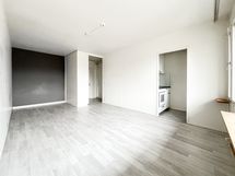 Tässä kodissa on toimiva pohjaratkaisu.