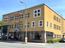 Julkisivu, tilat toisessa kerroksessa
