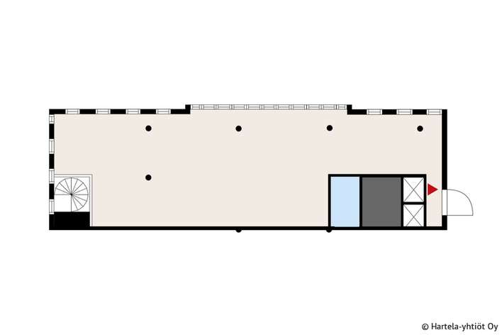 Liiketila, 316 m², Ilmala - Näkymä 3