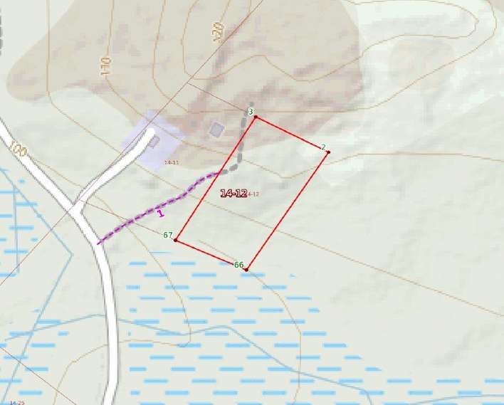 Tontti, 5 100 m², Rekijoki - Näkymä 2