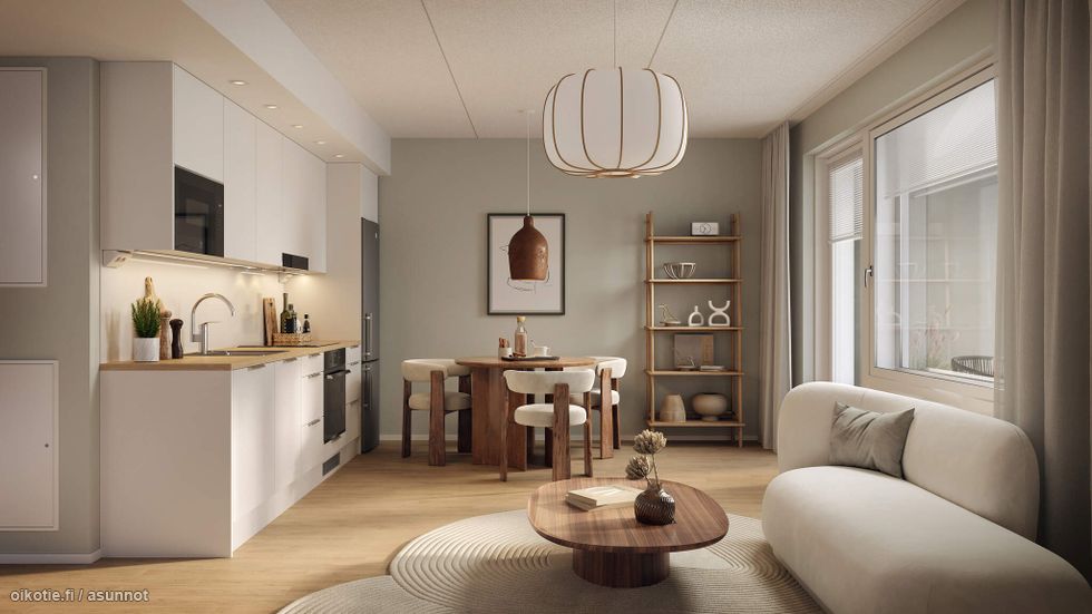 Visualisointi kodista (2h+kt+(s), 42 m²)