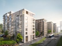 Ensimmäisenä, vasemmalla kuvassa Finnoon Fiskari