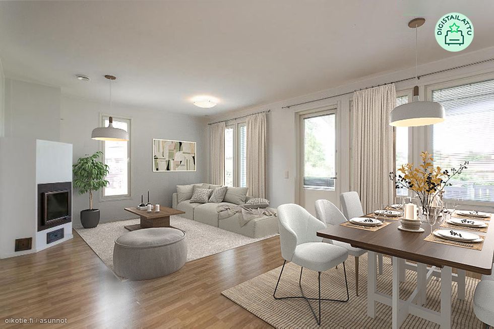 Digistailatut oleskelutilat