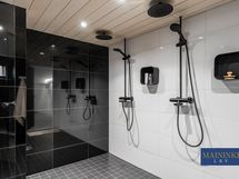 Peseytymistilat sijaitsevat alakerrassa.