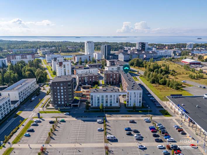 Kerrostalo, 2h,k,kph,lasitettu parveke, 44 m², Toppilansalmi – pohled 3