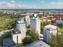 Vallilan laakson katveessa sijaitseva Monumentti.