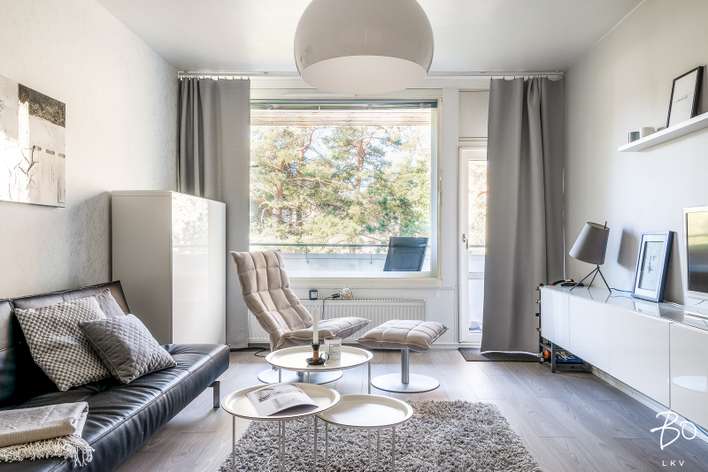 Kerrostalo, 2h+k+parveke , 53,5 m², Haukilahti - Näkymä 2