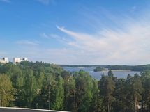 Näkymät parvekkeelta ja kaikista huoneista.