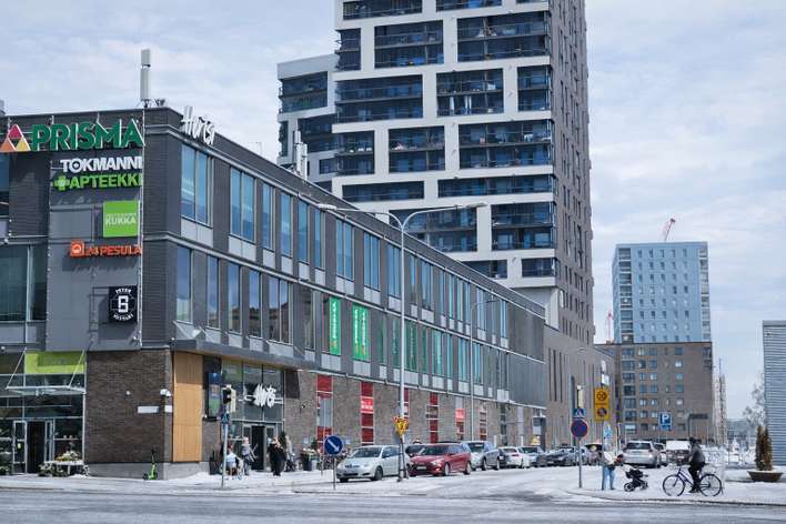 Kerrostalo, 1h+avok.+et+kph+las. parveke, 28,5 m², Herttoniemi, Helsinki
