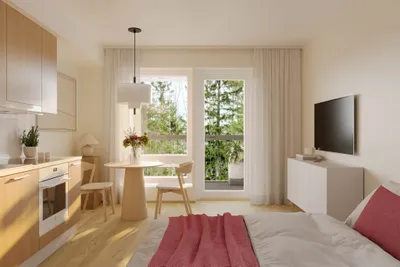 Kerrostalo, 1h+kt, 22 m², Leppävaara