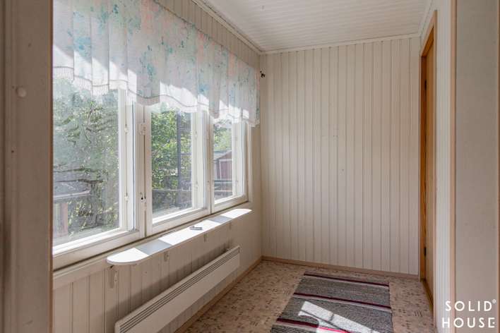 Paritalo, 1krs: 2h, k, wc 2krs: 1h, kk, wc kellari: kph, s, aula, varastotilaa, 60,8/85,8 m², Käppärä - Näkymä 2