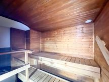 Taloyhtiö saunassa saat makoisat löylyt.
