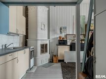 Erillinen hellahuone, keittiö