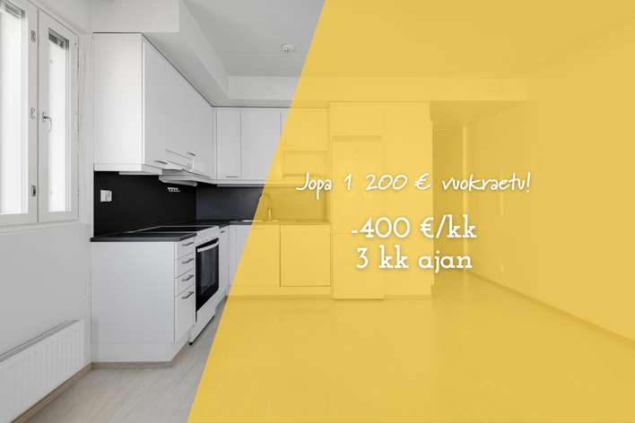 Kerrostalo, 2h+kt, 41 m², Tikkurila, Vantaa