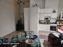 olohuone+avokeittiö