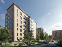 Turun Silmu - näkymä korttelipihan puolelta