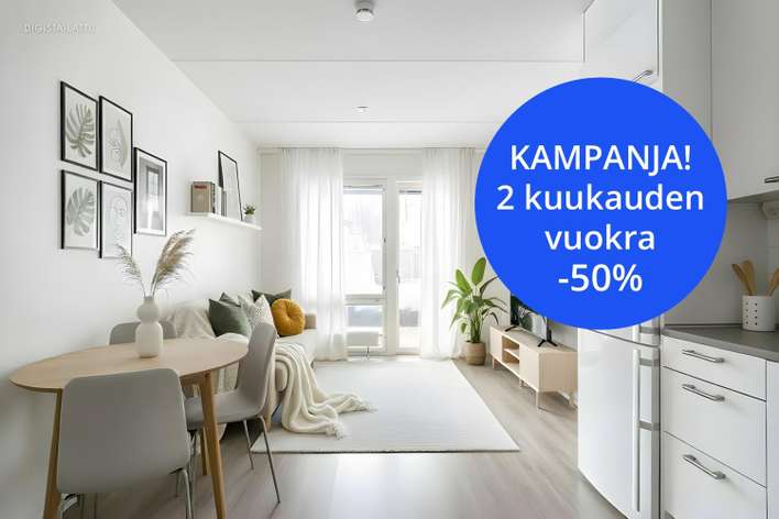 Kerrostalo, 1H+KT+P, 37 m², Haaga, Helsinki