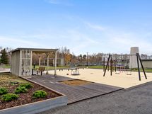 Tampereen Vellamo 1 - piha-alue