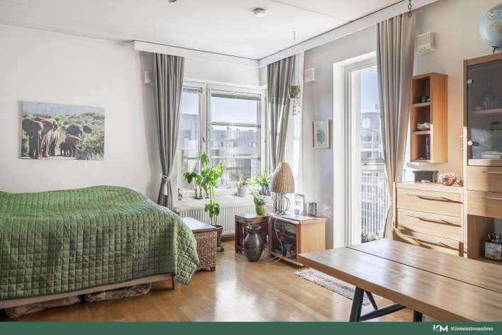 Kerrostalo, 1h, avok, kph ja lasitettu parveke, 30 m², Hakaniemi, Helsinki