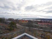 Näkymä asunnon parvekkeelta