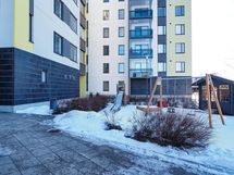 Piha-alueelle on rakennettu yhteinen kesäkeittiö