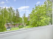 lasitettu parveke