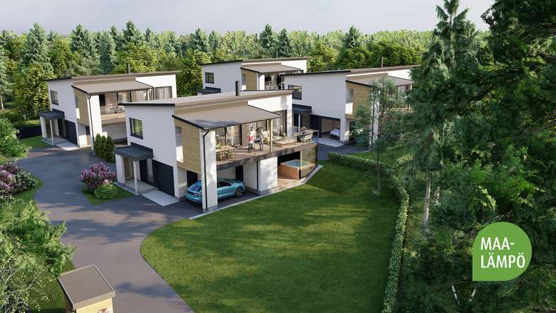 Omakotitalo, 6h, k, rt, s-os, khh, kph, 2 x erill. wc + harrasteh., at, var, 192 m², Haukilahti, Espoo