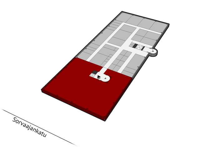 Liiketila, 519 m², Herttoniemi – pohled 3